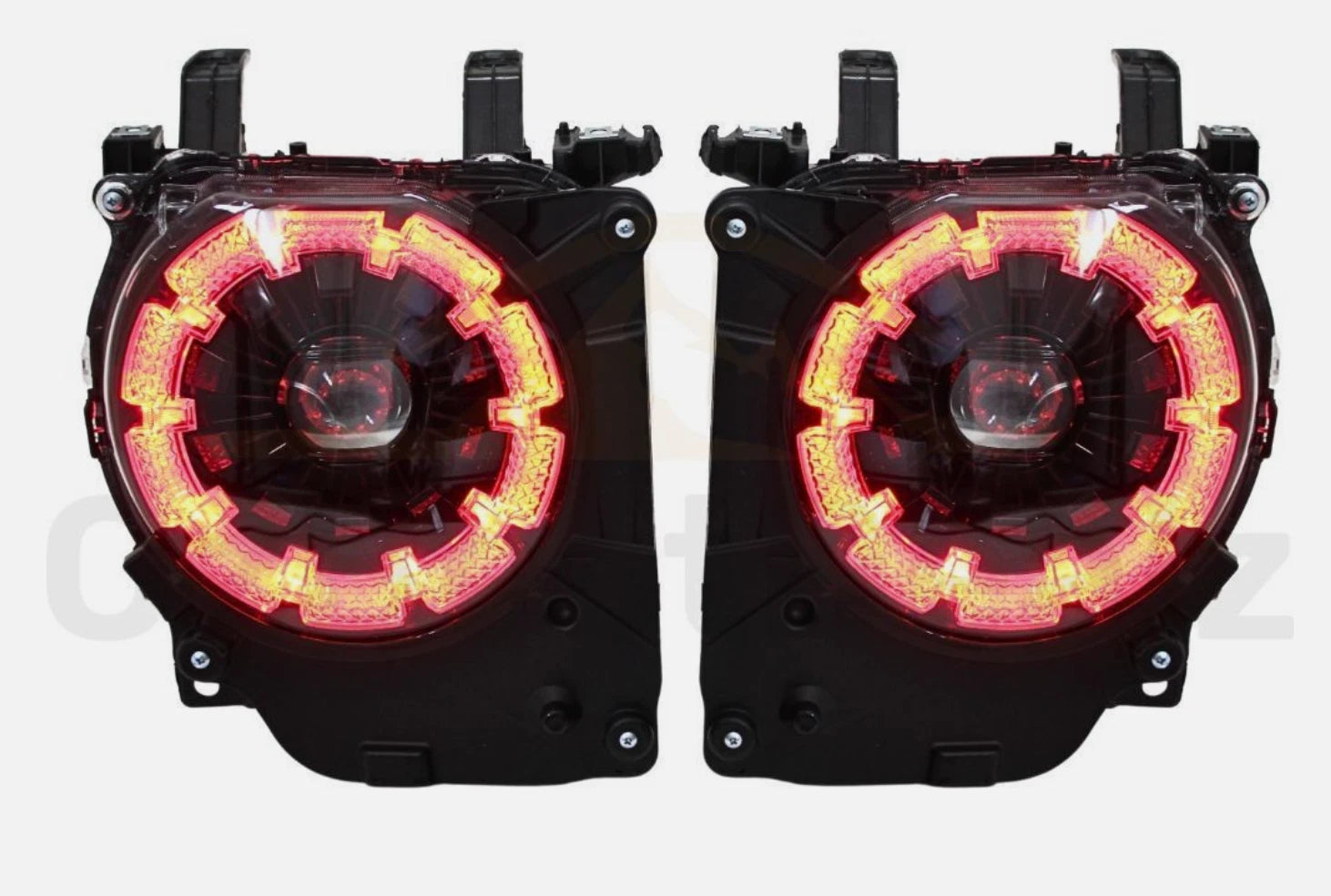 RGB Sequential LED Headlight Suits Landcruiser 70 76 78 79 Series 024 Onwards+